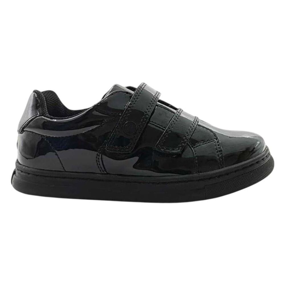Pretty Green Childrens/Kids Stroud School Shoes / Black